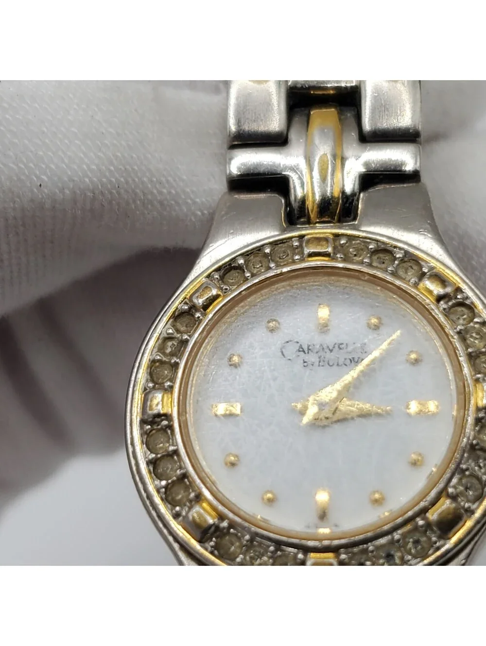 Caravelle By Bulova Watch Womens Quartz Watch For Parts Or Repair